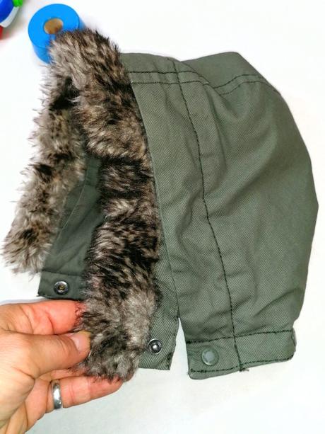 Teplučký kabátik, h&m,74