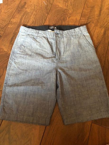 Svetlo-modré chlapčenské kraťasy h&m 158-164, h&m,158