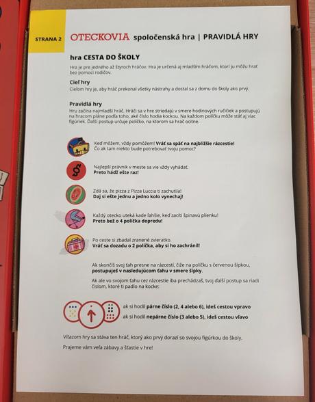 Spoločenská stolová hra oteckovia,