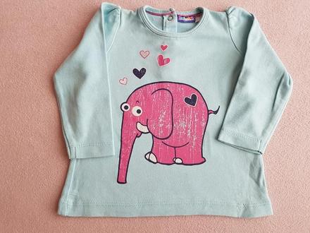 Tričko s dlhým rukávom č.74/80, lupilu,74