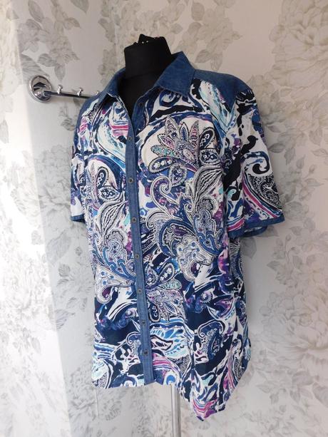 Kvalitna košelova bluzka, 48