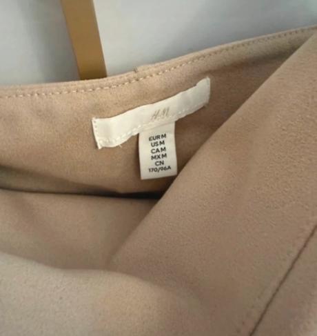 Béžové/nude šaty h&m, h&m,m