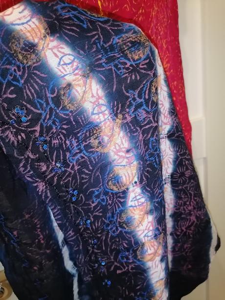 Dámske batikované indické šaty, 