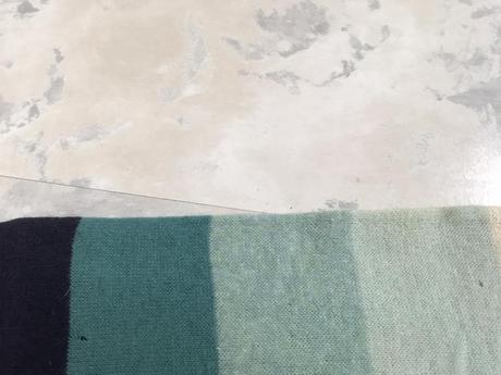 Teplý angorový šál, l