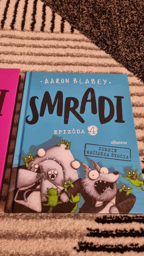 Knihy smradi 1, 3, 4, 5, 6, 