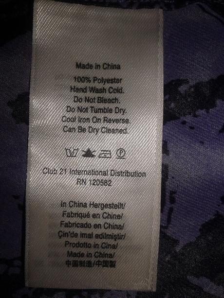 Fialovo čierny top dkny veľ. m, dkny,m