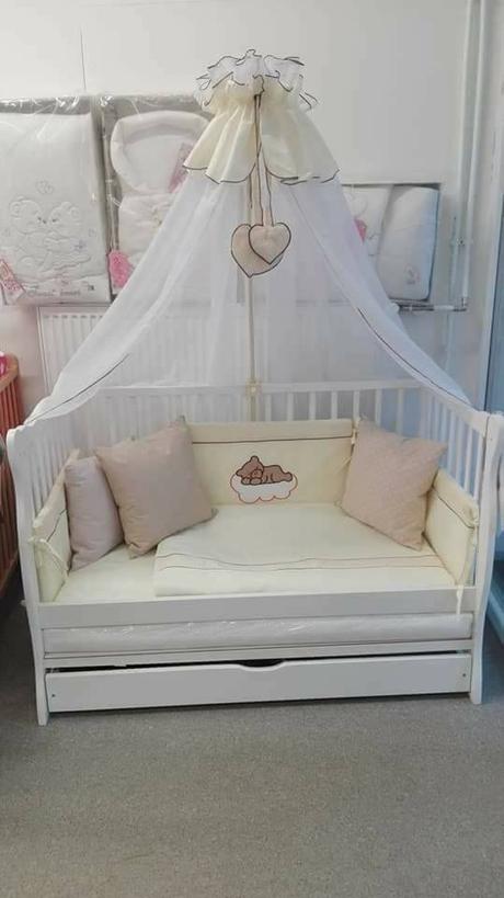 Multifunkčná detská postieľka 2v1, šírka (cm): 60,dĺžka (cm): 120