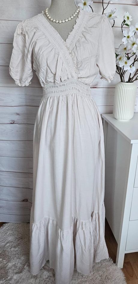 Pekné lahulinké šaty defox, l