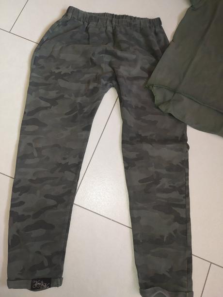 Tepláky+tričko, 122