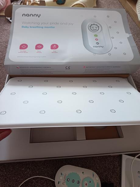 Monitor dychu nanny 2,so zárukou do4.4.2026+darče, nanny