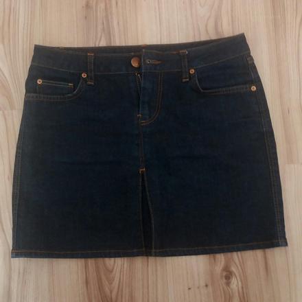 Riflová sukňa zara č.36, zara,36