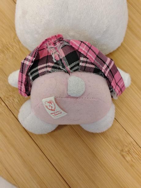 Zberateľ retro hello kitty kárované šaty ty sanrio, 