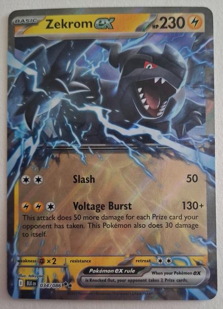 Pokémon karty "black bolt" (2),