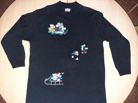 Predĺžený sveter (šaty) veľ.m, m