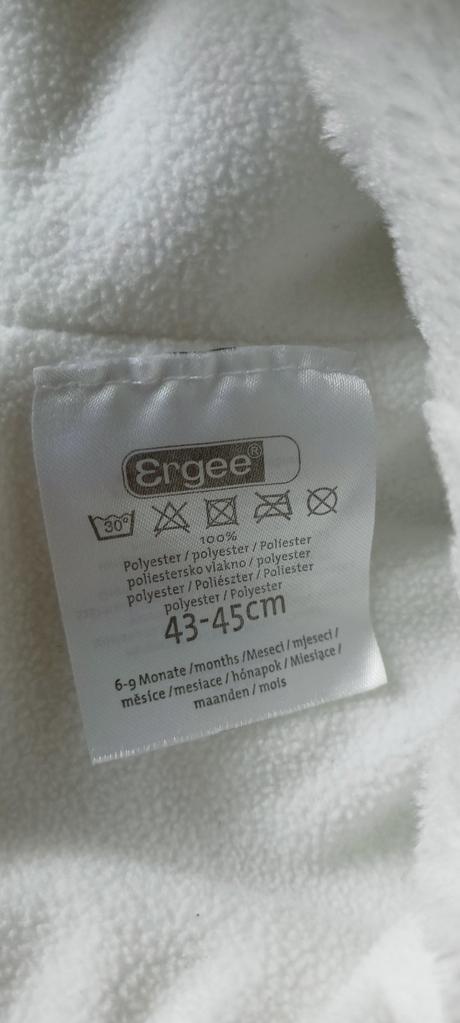 Čiapka a rukavice 43-45cm, ergee,<50