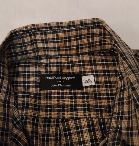 Luxusná pánska košeľa emanuel ungaro paris, 38