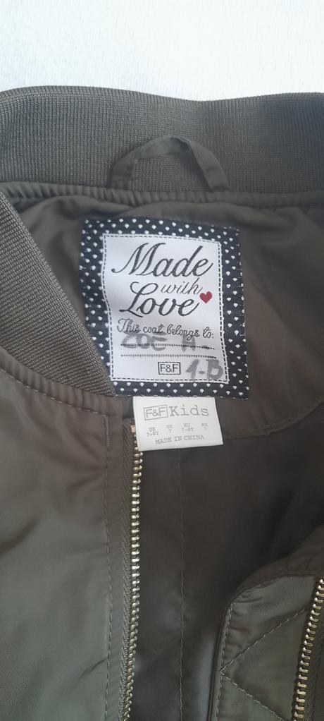 Prechodná bunda 7-8r, f&f,134