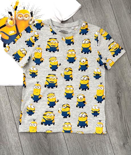 3x mimoň tričko veľ. 134, c&a,134