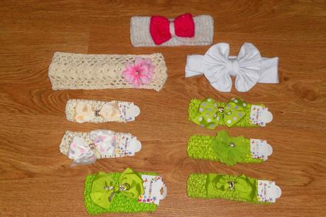 Módne čelenky s kvetom ,