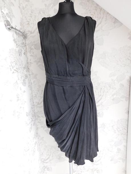 Luxusne hodvabne trendy elegantne šaty, 42