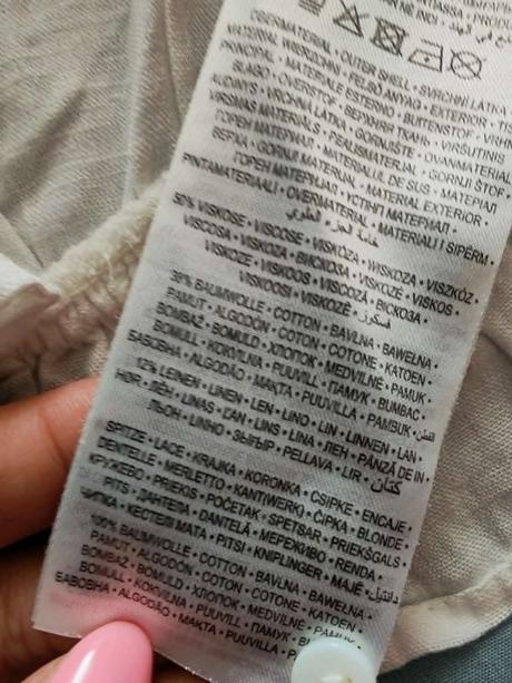 Blúzka s madeirou, xs
