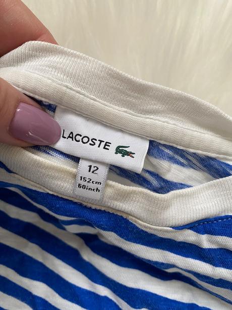 Lacoste - námornícke tričko, lacoste,xs
