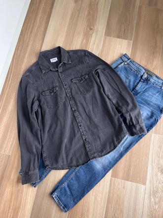 Košeľa pull&bear, pull&bear,l