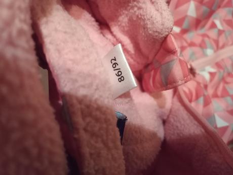 Zimný overal pre dievcatko, lupilu,86