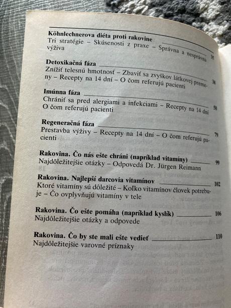 Kohnlechnerova diéta proti rakovine (1992),