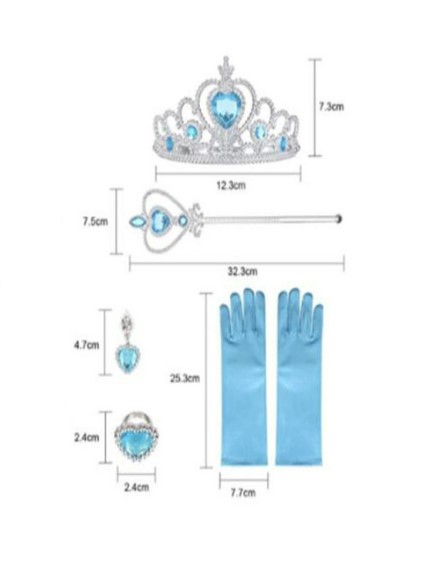 Set nový elza frozen ľadové kráľovstvo / popoluška, 