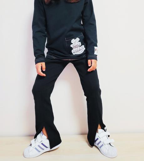 Detské zvonové legíny funkids, 104 / 110