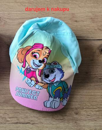 Šiltovka paw patrol (darujem k nakupu), nickelodeon,56