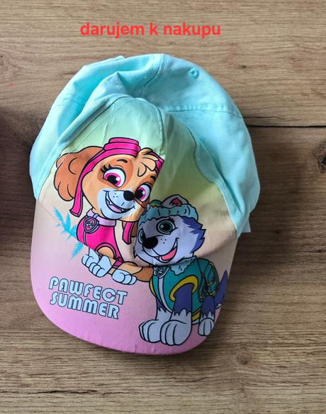 Šiltovka paw patrol (darujem k nakupu), nickelodeon,56