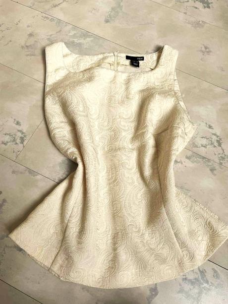 Luxusný top do pása, h&m,38