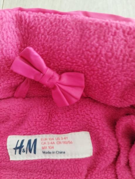 Zimná bundička, h&m,104