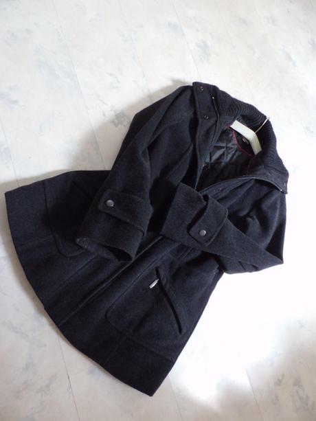 3/4 lahký vlnený kabát s/m, m