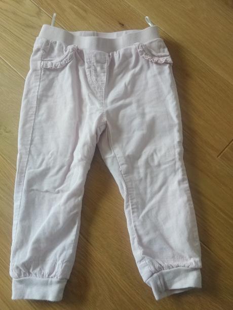 Zateplene dievcenske nohavice, baby club,86