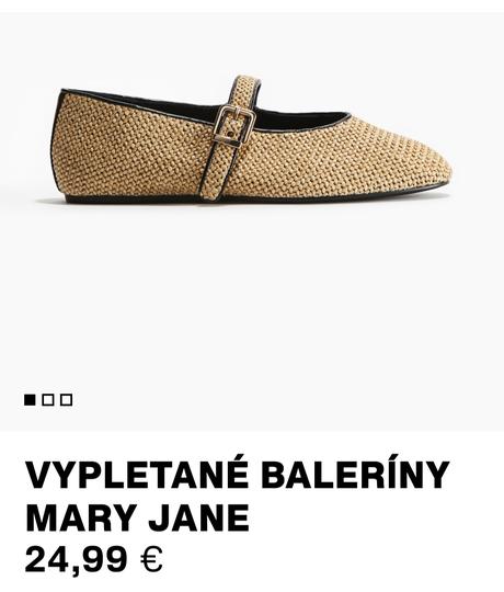 Baleríny h&m, h&m,38