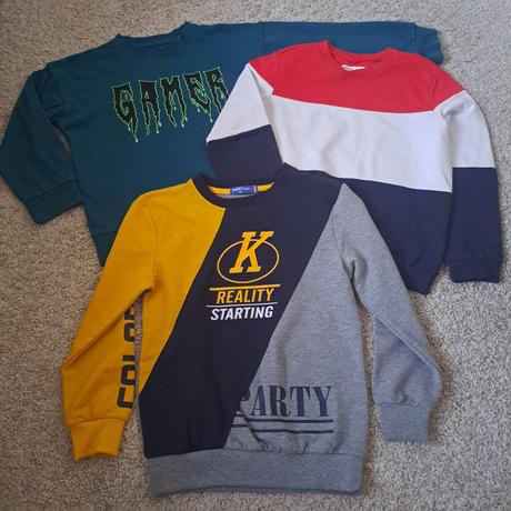 3x mikiny, sinsay,134