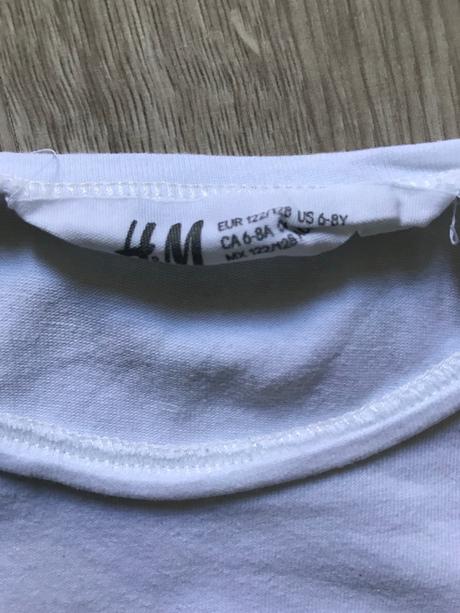 Tričko troll 6-8 rokov, h&m,128