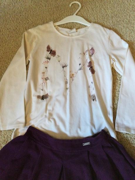 Tricko zara a suknička mayoral, mayoral,128