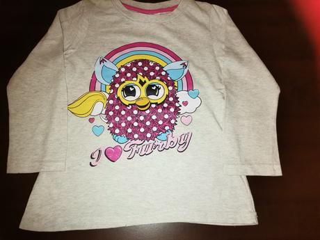 Dievčenské tričko furby, 122