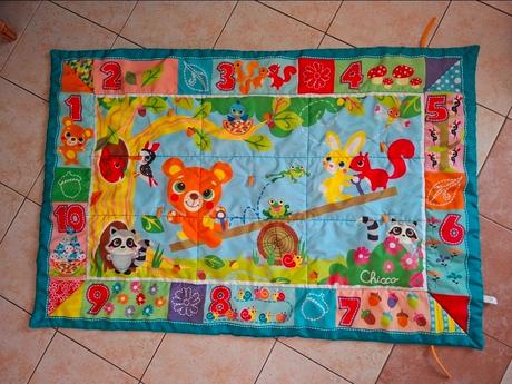 Chicco hracia deka xxl forest playmat, 
