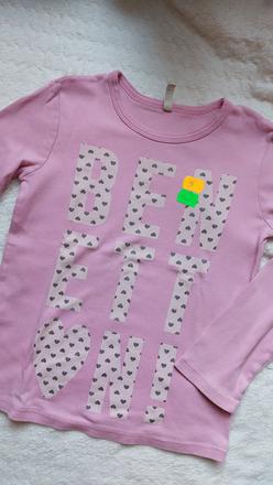 Dlhé tričko, benetton,98