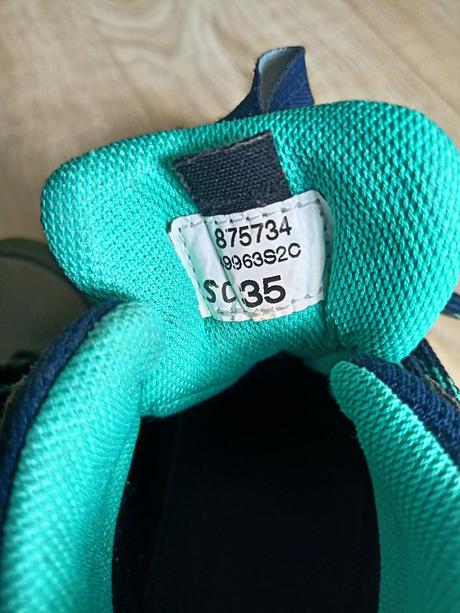 Detská nepremokavá turistická obuv mh500 veľ. 35, decathlon,35