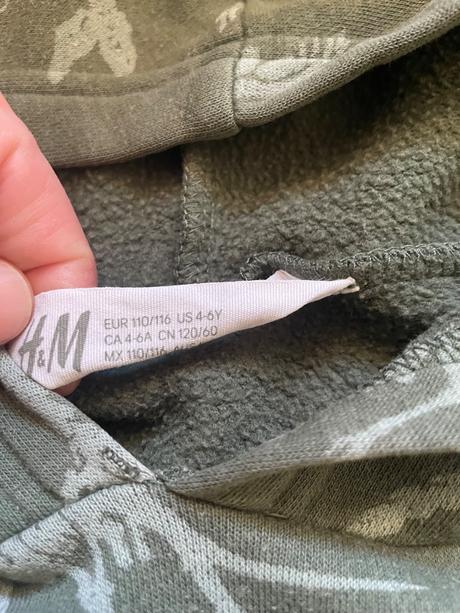 Mikina, h&m,116