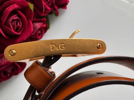 Dolce&gabbana - kožený opasok, dolce&gabbana