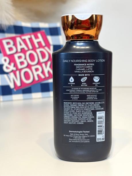 Bath & body works midnight amber glow telové mliek, 