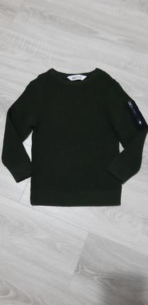 Vaflovy pulover h&m 110/116, len vypraty, h&m,110