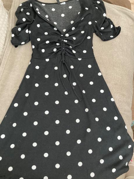 Bodkovane šaty h&m, h&m,xs